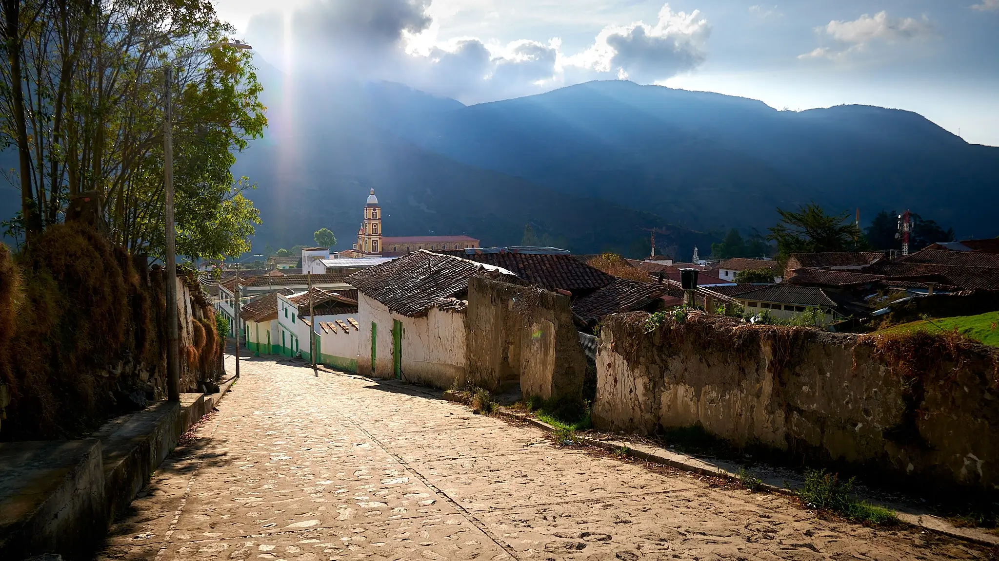 My Travel Diary Chronicles - View of the village of El Cocuy