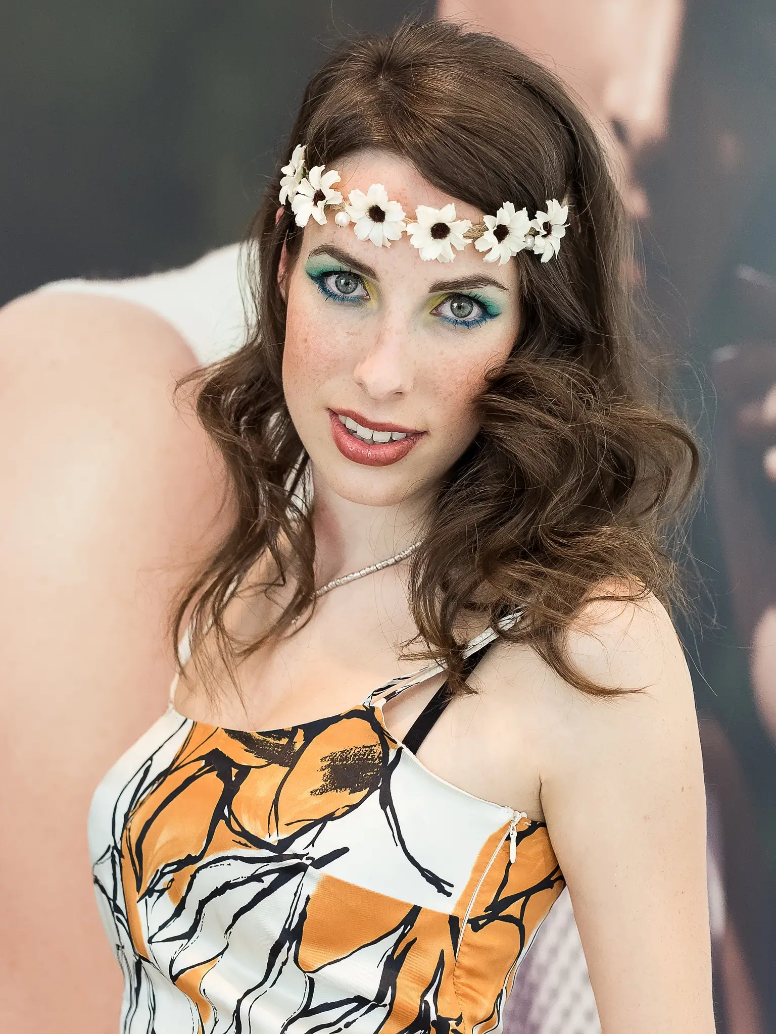 Matteo Franchi Foto - Portrait of Chiara during an event with Bizzarro Team