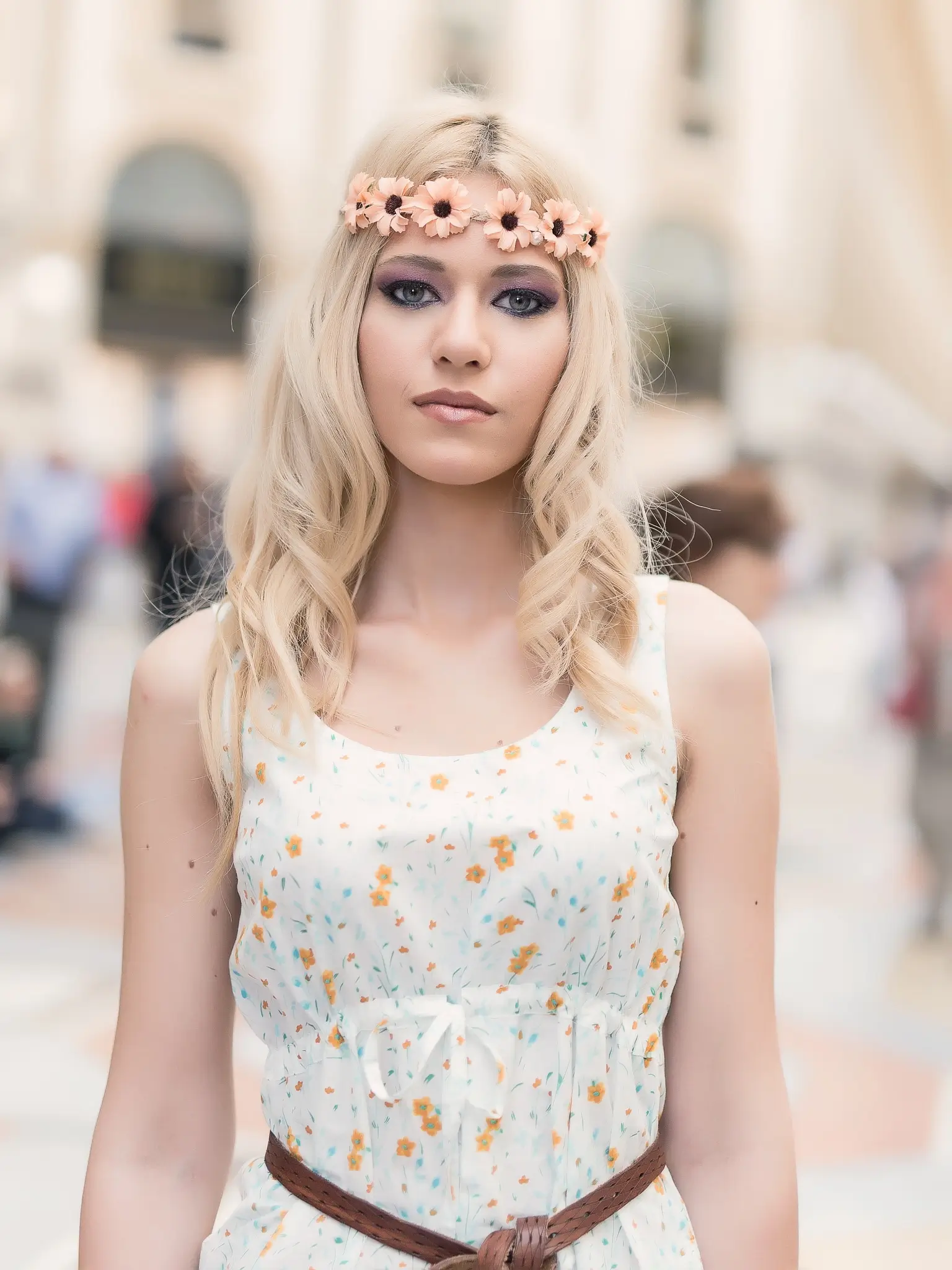 Matteo Franchi Foto - Portrait of Eliza during an event with Bizzarro Team