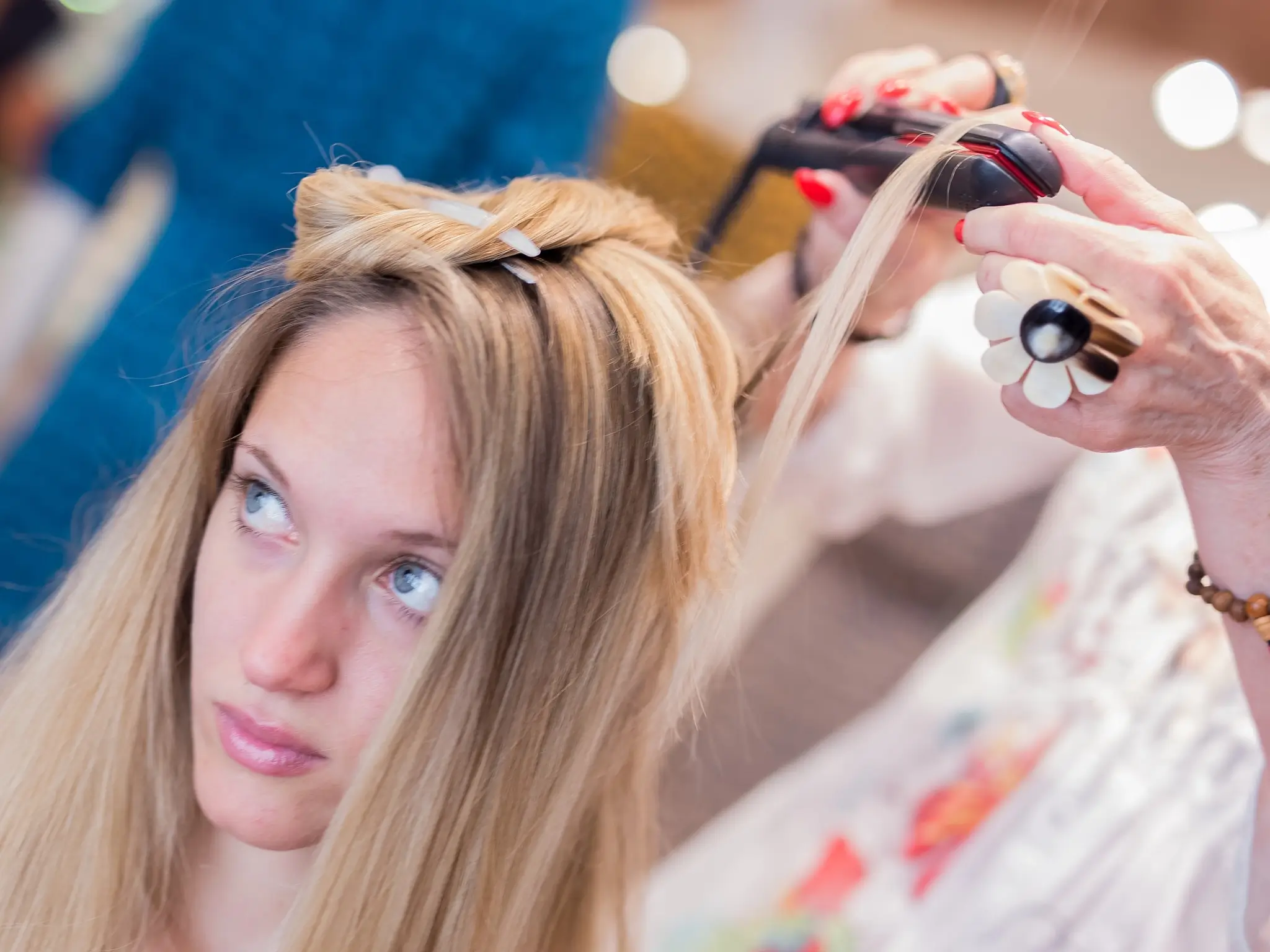 Matteo Franchi Foto - Bizzarro Team hair stylist at work