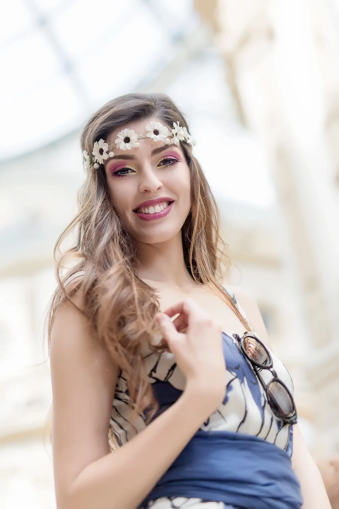 Matteo Franchi Foto - Portrait of Sonia during an event with Bizzarro Team