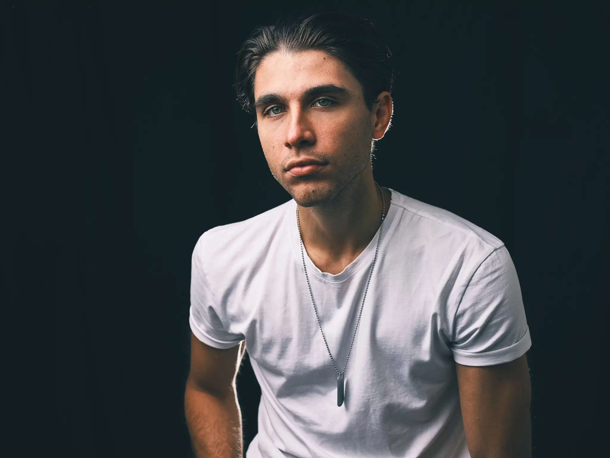 Matteo Franchi Foto - Unpublished, studio portrait of model and actor Matteo Andrea Barbaria